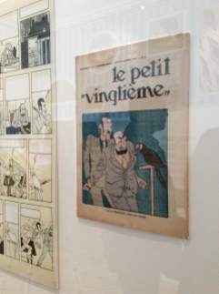The newspaper that first published Tintin.